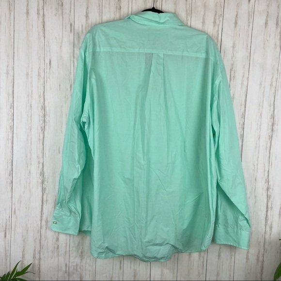 Vineyard Vines XL mint long sleeve button down dress shirt - Picture 4 of 6